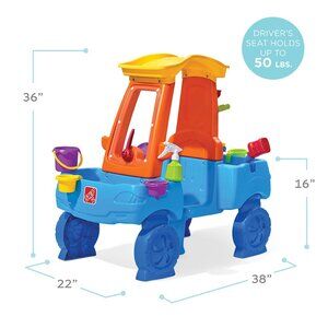 Step2 Car Wash Splash Center Water Table | Kids Outdoor Toy | NEW IN BOX
